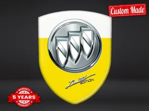 Buick Waterproof Sticker Label Star Customizable Design